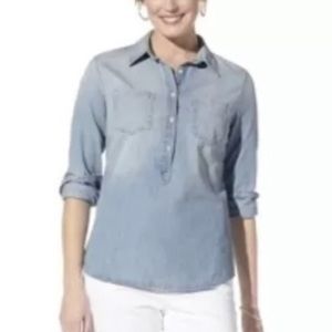 Medina Target women’s chambray poplin shirt